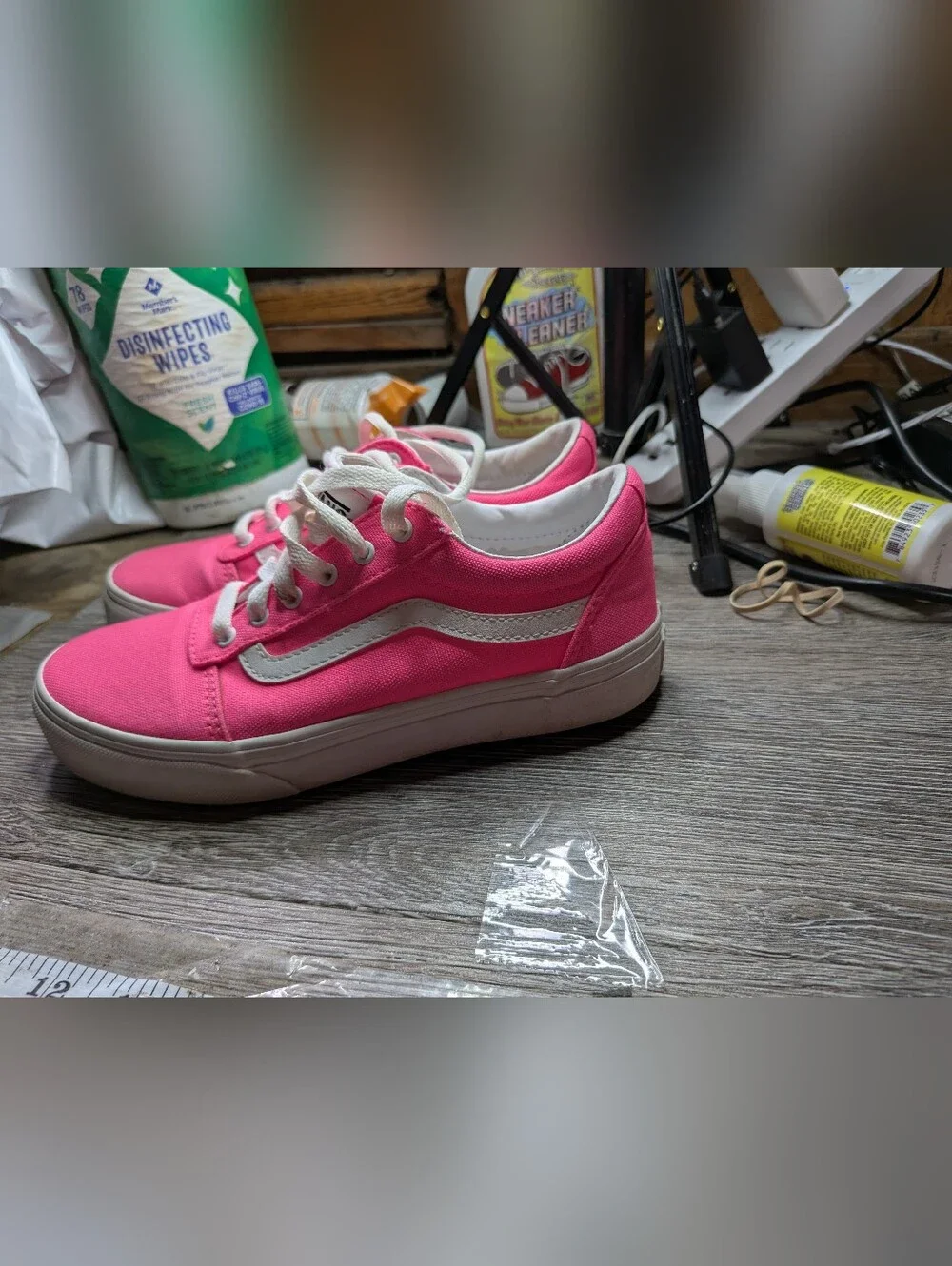 Vans‎ Hot Pink Girls Sneakers Size 3